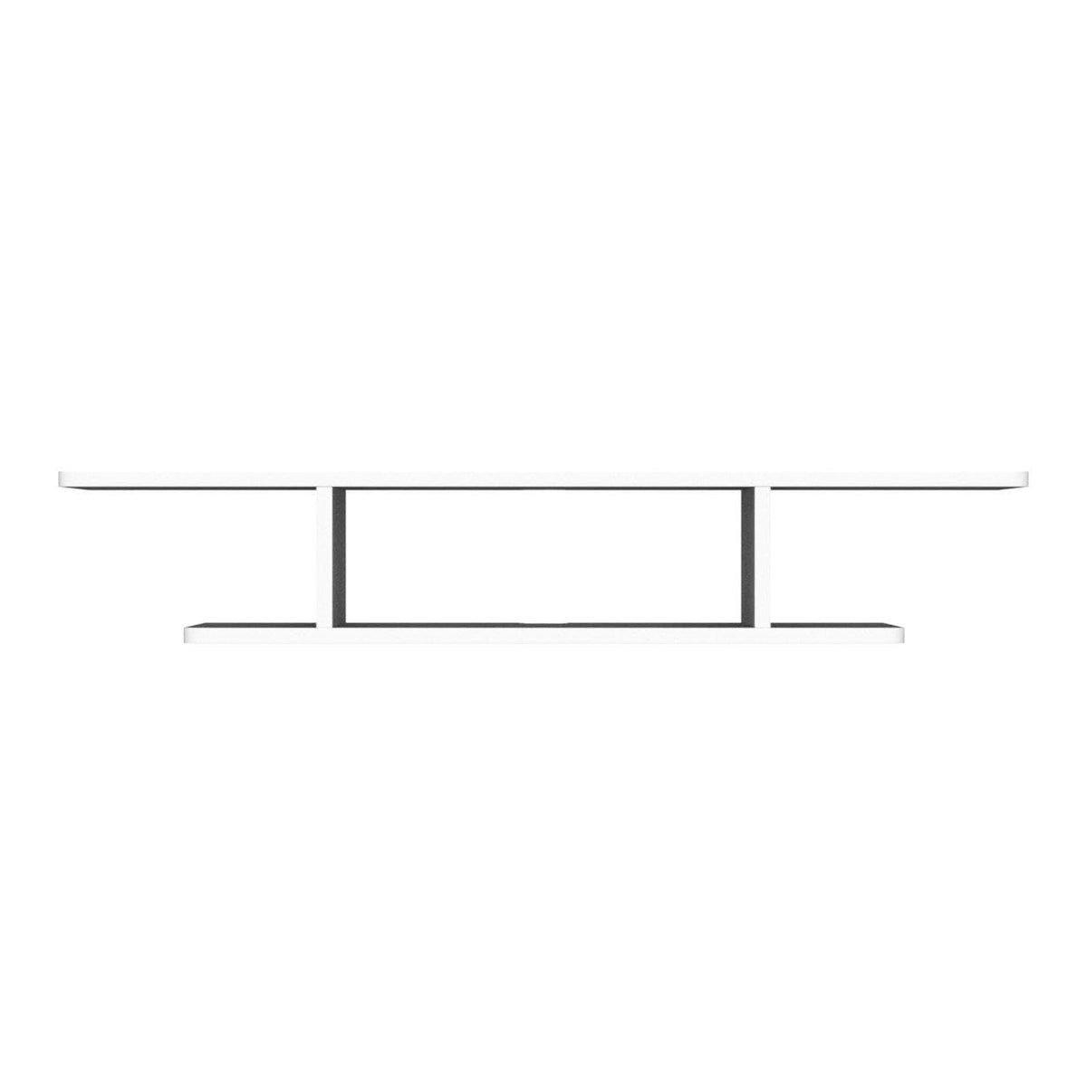 White Floating Wall Mounted TV Stand with Storage M470