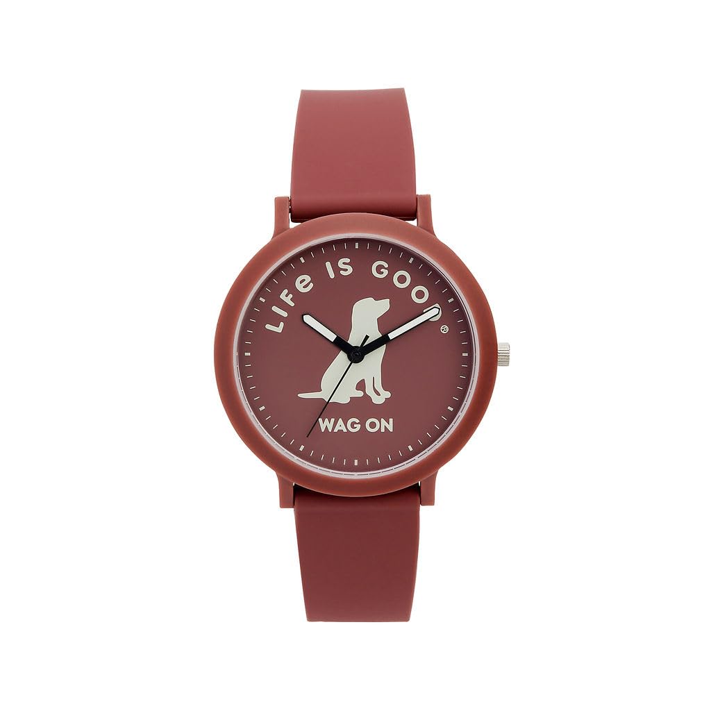 40mm Watch with Silicone Strap and Matte Case P102