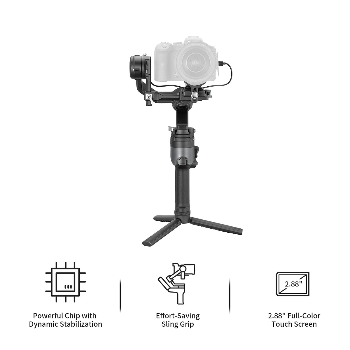 3-Axis Gimbal Stabilizer for DSLR and Mirrorless Camera E95942