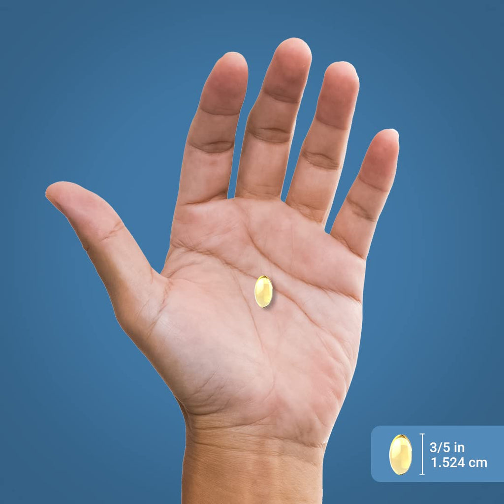 Fish Oil Omega 3 Supplement 1340 mg 200 Mini Softgels C892