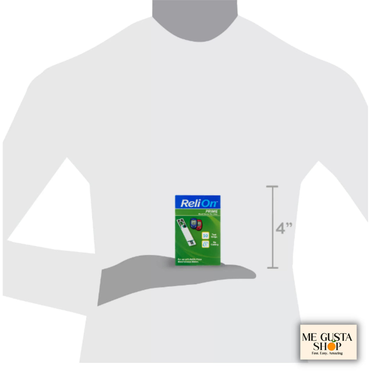 Blood Glucose Test Strips, 50 Count Pack of 2 P82680