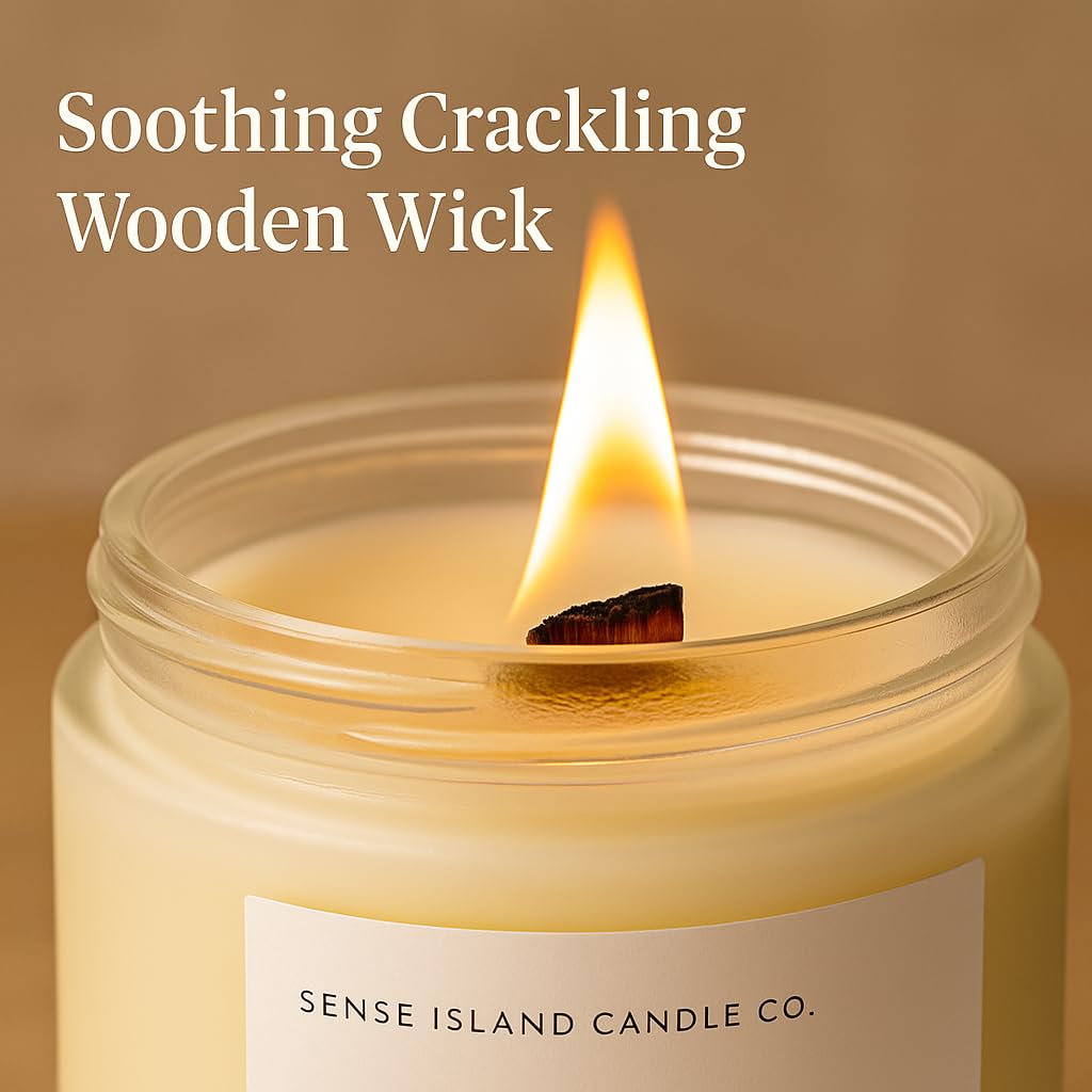 Vanilla Cashmere Scented Soy Wax Candle F439
