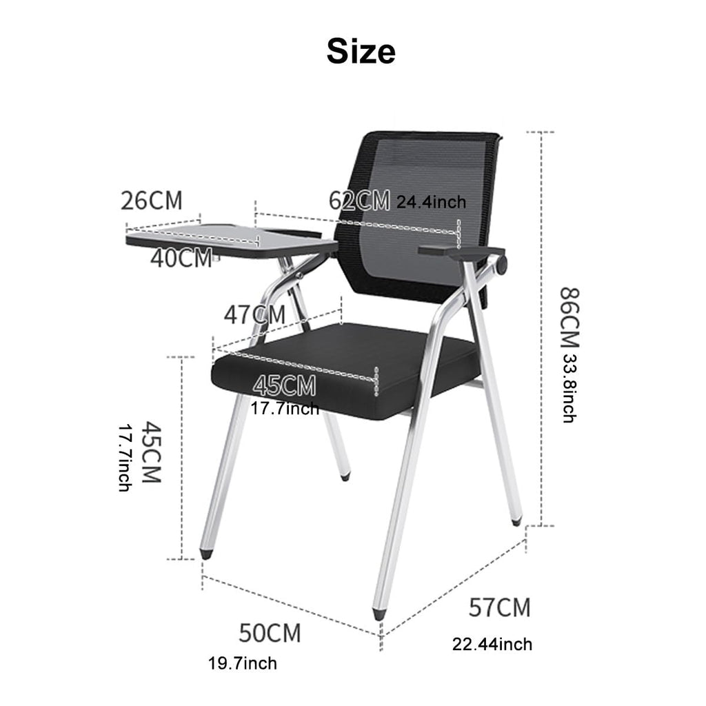 Mesh Guest Chair with Tablet Arm I305577