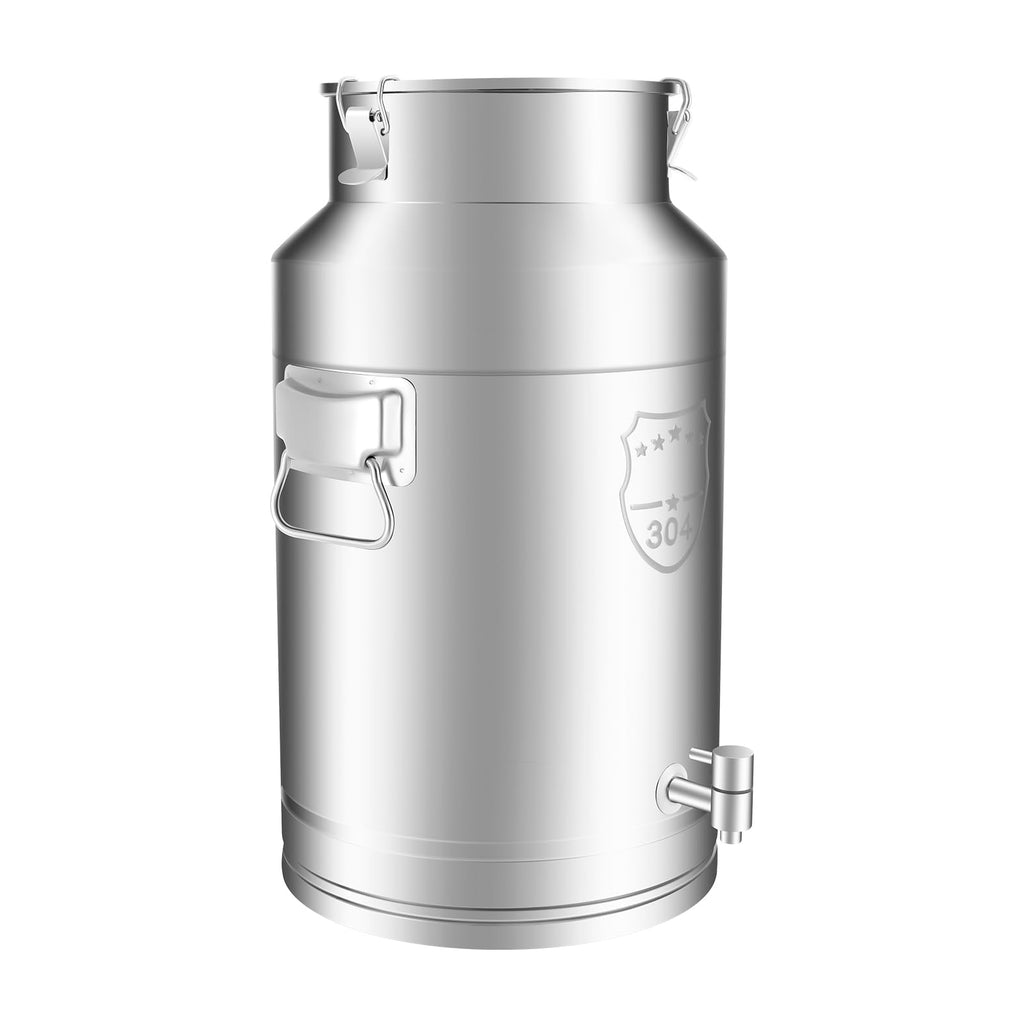 35L Stainless Steel Milk Can with Faucet I35694
