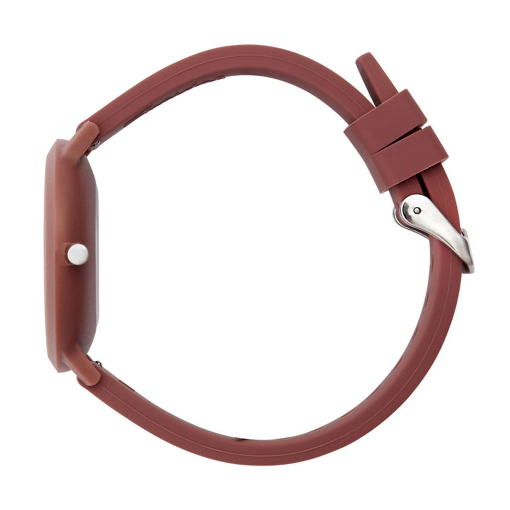 40mm Watch with Silicone Strap and Matte Case P102