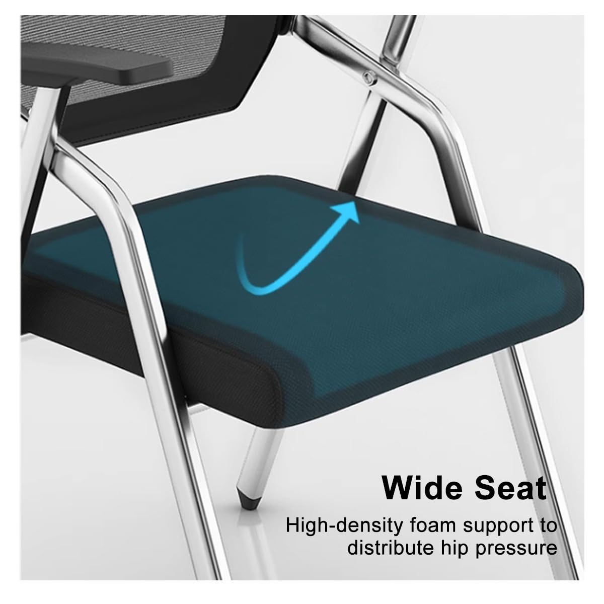 Mesh Guest Chair with Tablet Arm I305577