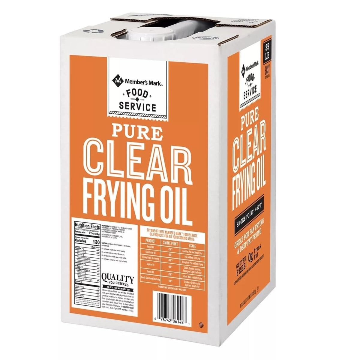 Clear Frying Oil 35 Pound E857