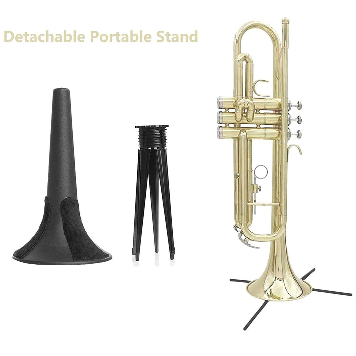 Portable Metal 5-Leg Trumpet Stand A5136