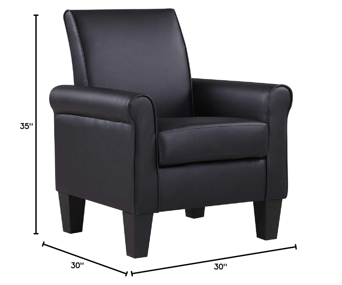 Faux Leather Accent Chair W823857
