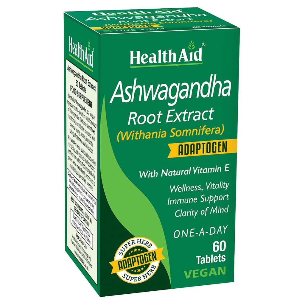 Ashwagandha 350 mg Vegan Standardized Root Extract 60 Tablets Y931