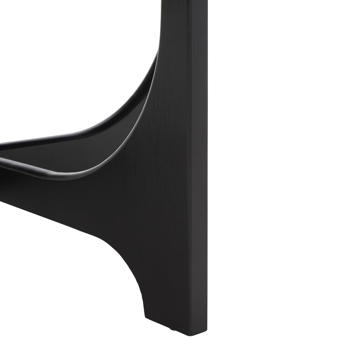 Black Wood Coffee Table J163697