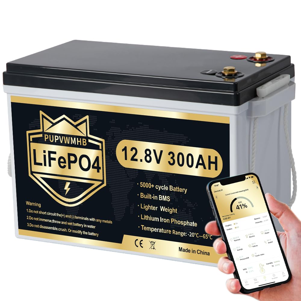 300Ah Lithium LiFePO4 Battery with Bluetooth U175504