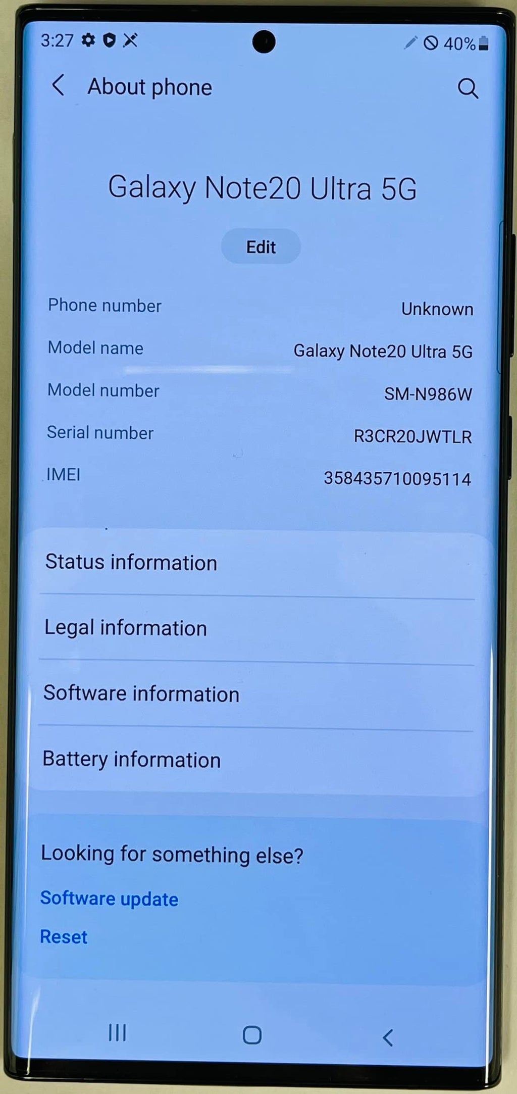128GB Mystic Black Unlocked Smartphone F20454