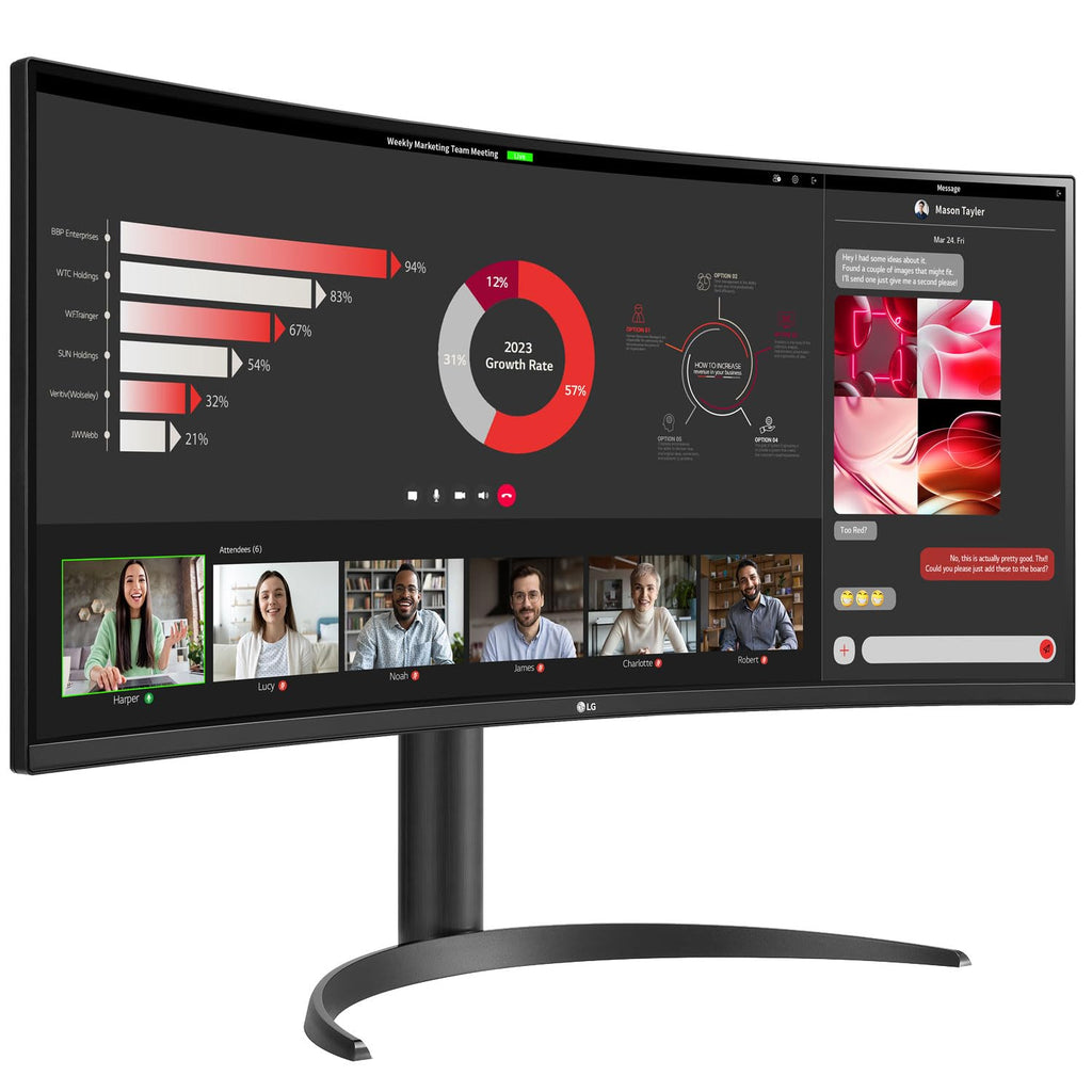 34" Curved UltraWide WQHD 100Hz Monitor J50673