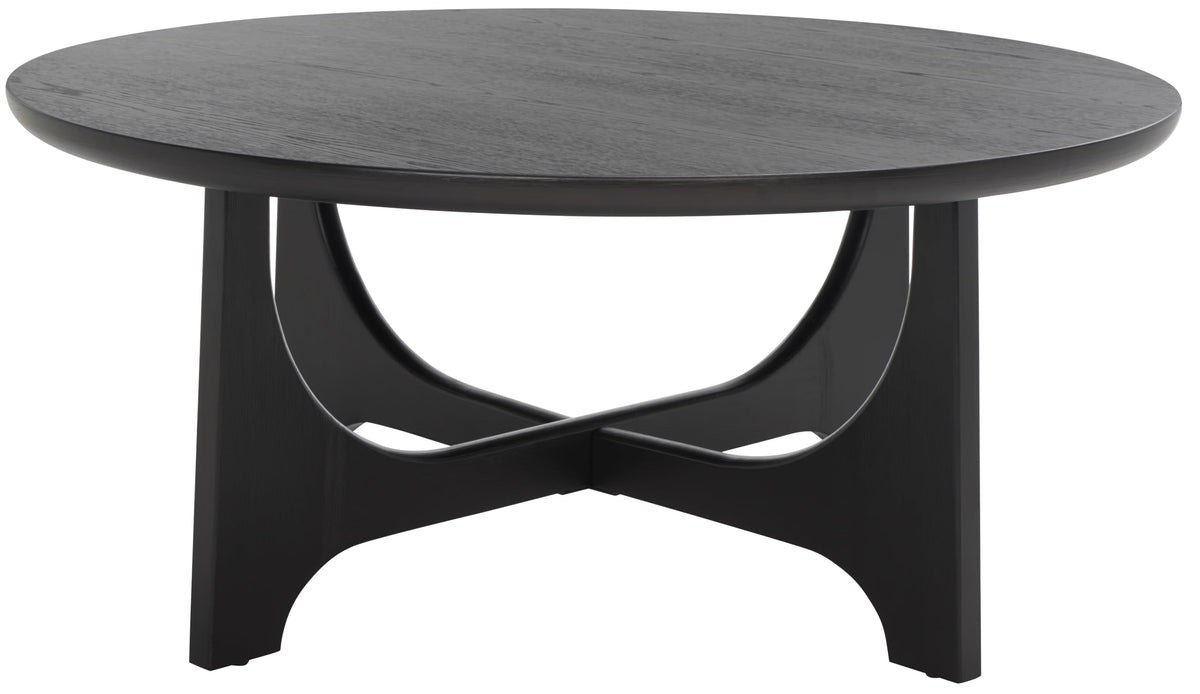 Black Wood Coffee Table J163697
