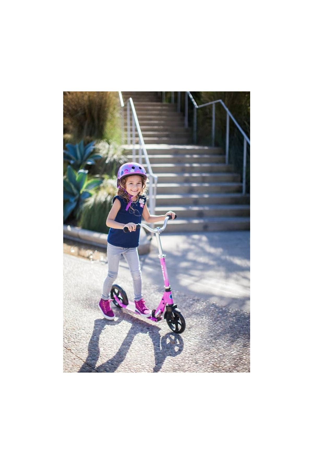 2 Wheel Foldable Kids Scooter with Adjustable Handlebar C421919