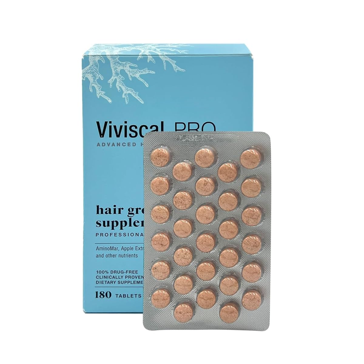 Hair Growth Support Supplement 180 Tablets H5010