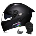 Flip Up Full Face Bluetooth Motorcycle Helmet with Dual Visor C743256