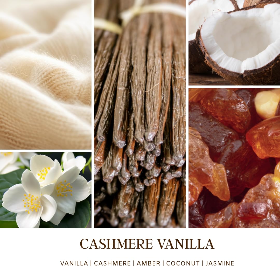 Vanilla Cashmere Scented Soy Wax Candle F439