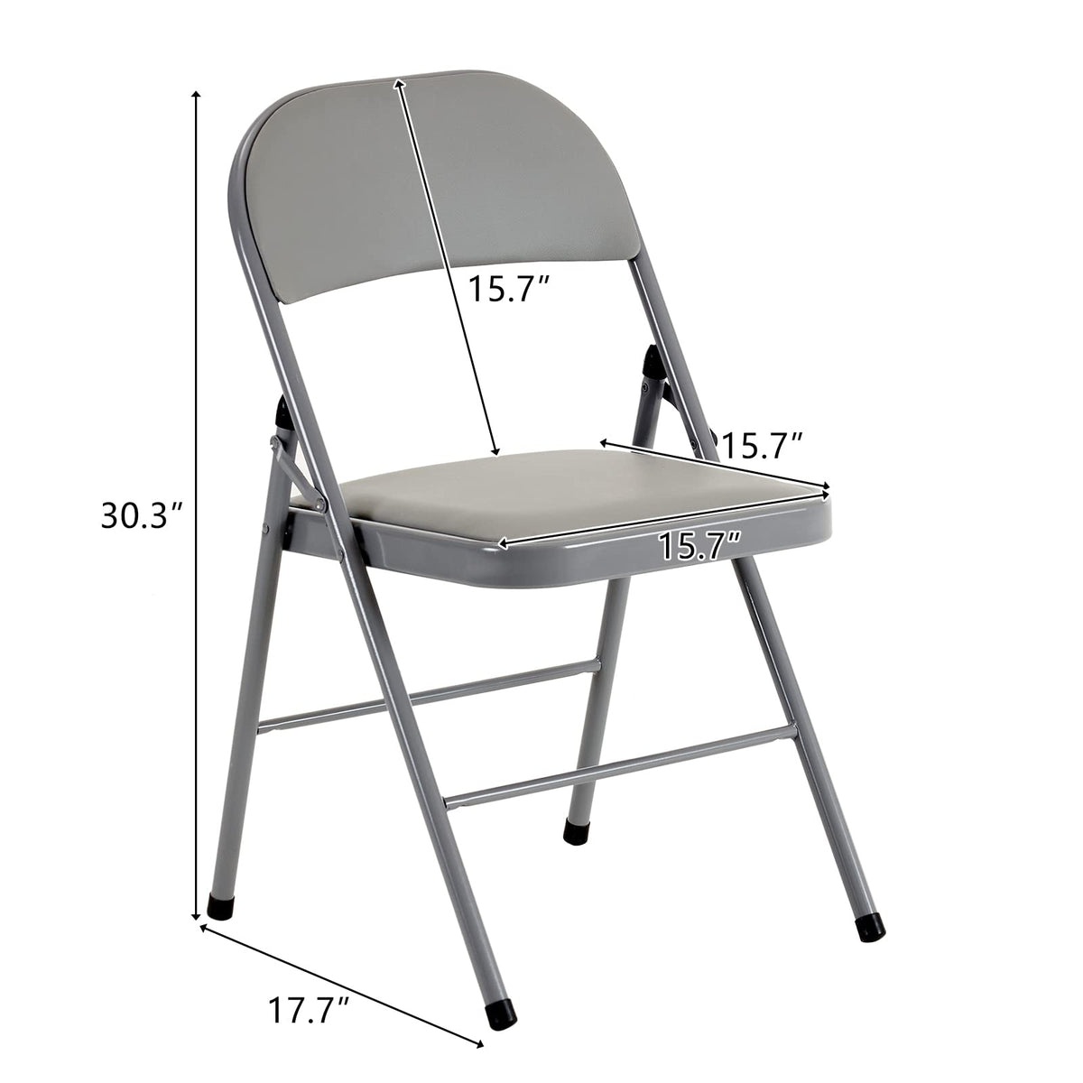 Foldable Iron PVC Chairs V887995