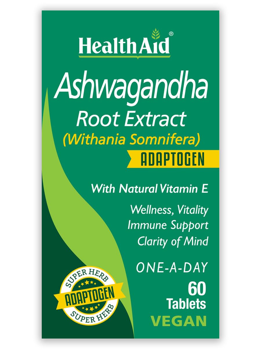 Ashwagandha 350 mg Vegan Standardized Root Extract 60 Tablets Y931