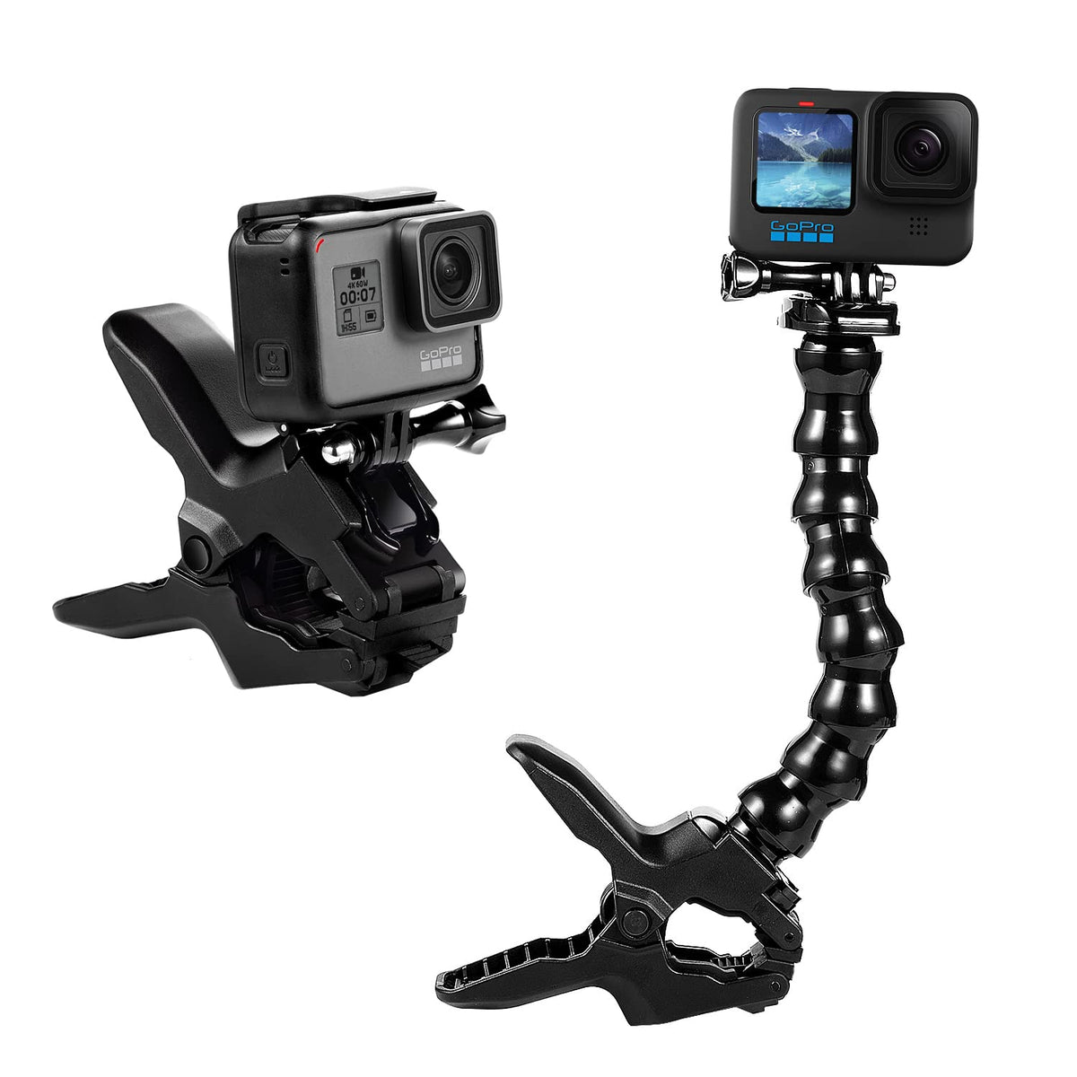 Jaws Flex Clamp Mount Gooseneck Mount for Action Camera K6766