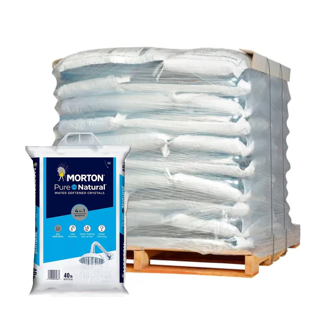 Pure and Natural Water Softener Crystals 40lb 56 Bags O181