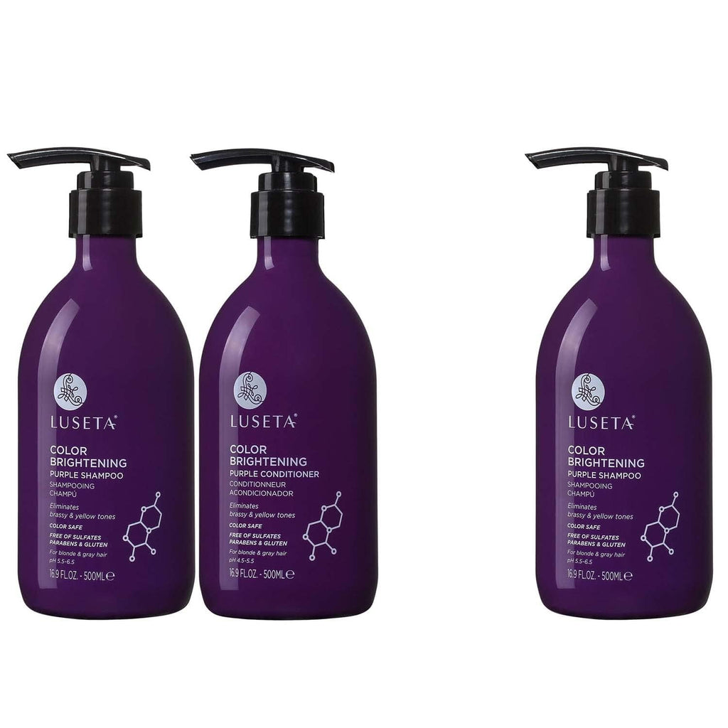 Purple Shampoo & Conditioner Set 16.9 oz H7434
