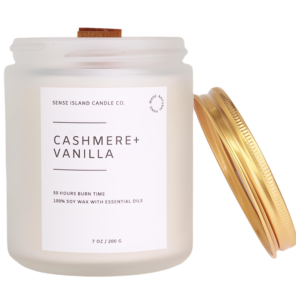 Vanilla Cashmere Scented Soy Wax Candle F439