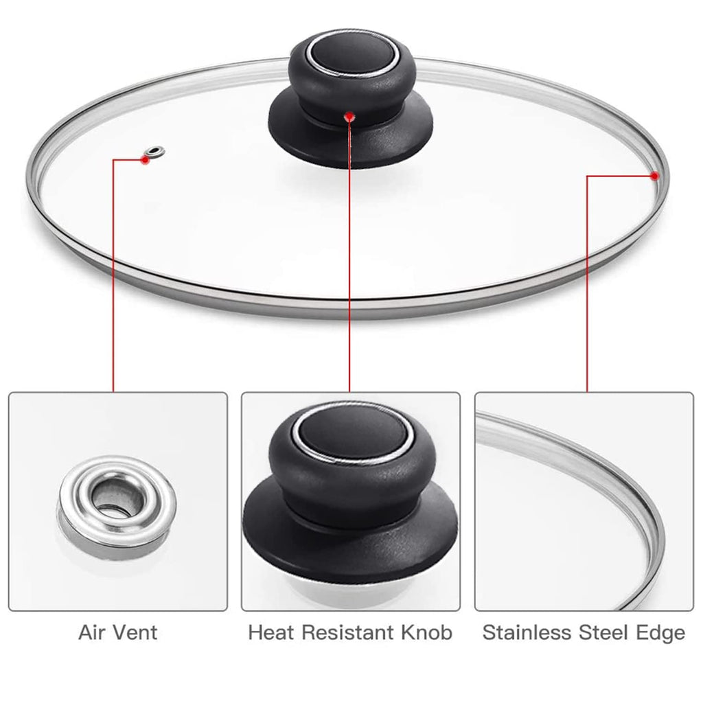 11 Inch Tempered Glass Pan Lid X848184