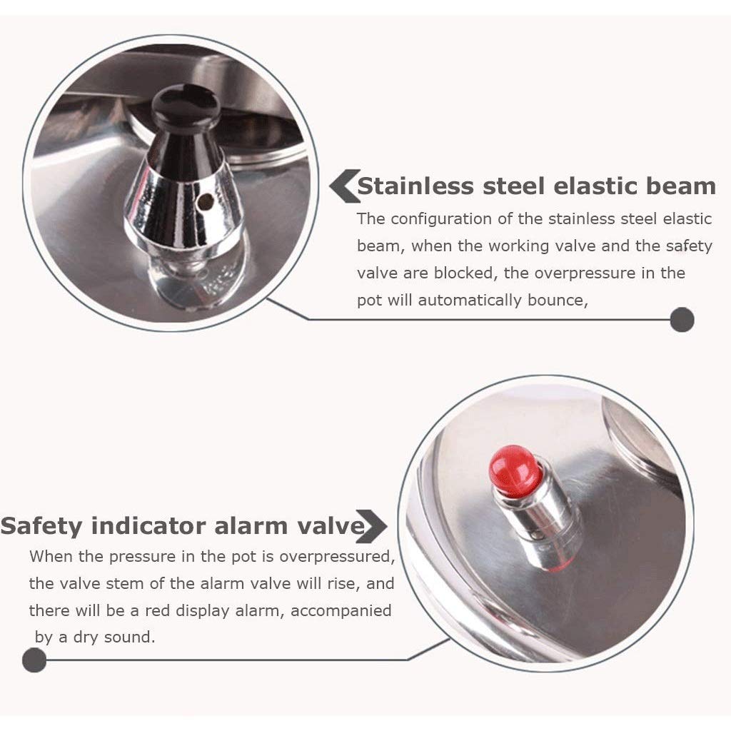 Aluminum Non-stick Pressure Cooker 2L U128287
