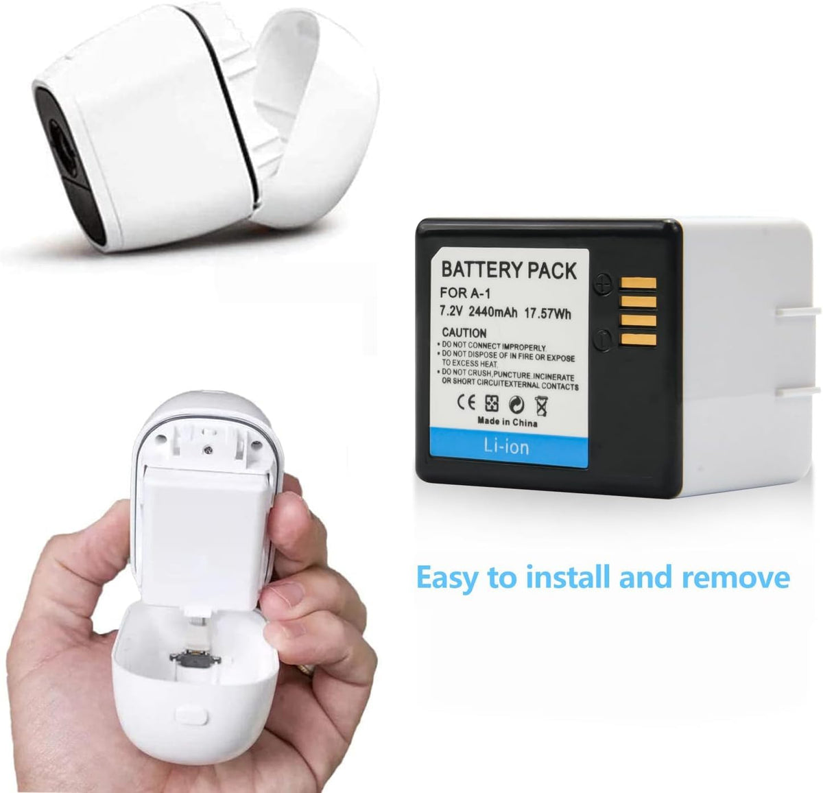 Rechargeable Battery 2Pack 2440mAh X30745