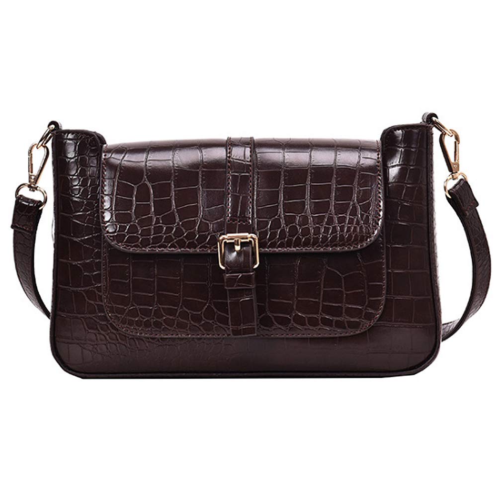 Alligator Embossing Shoulder Handbag Purse P376
