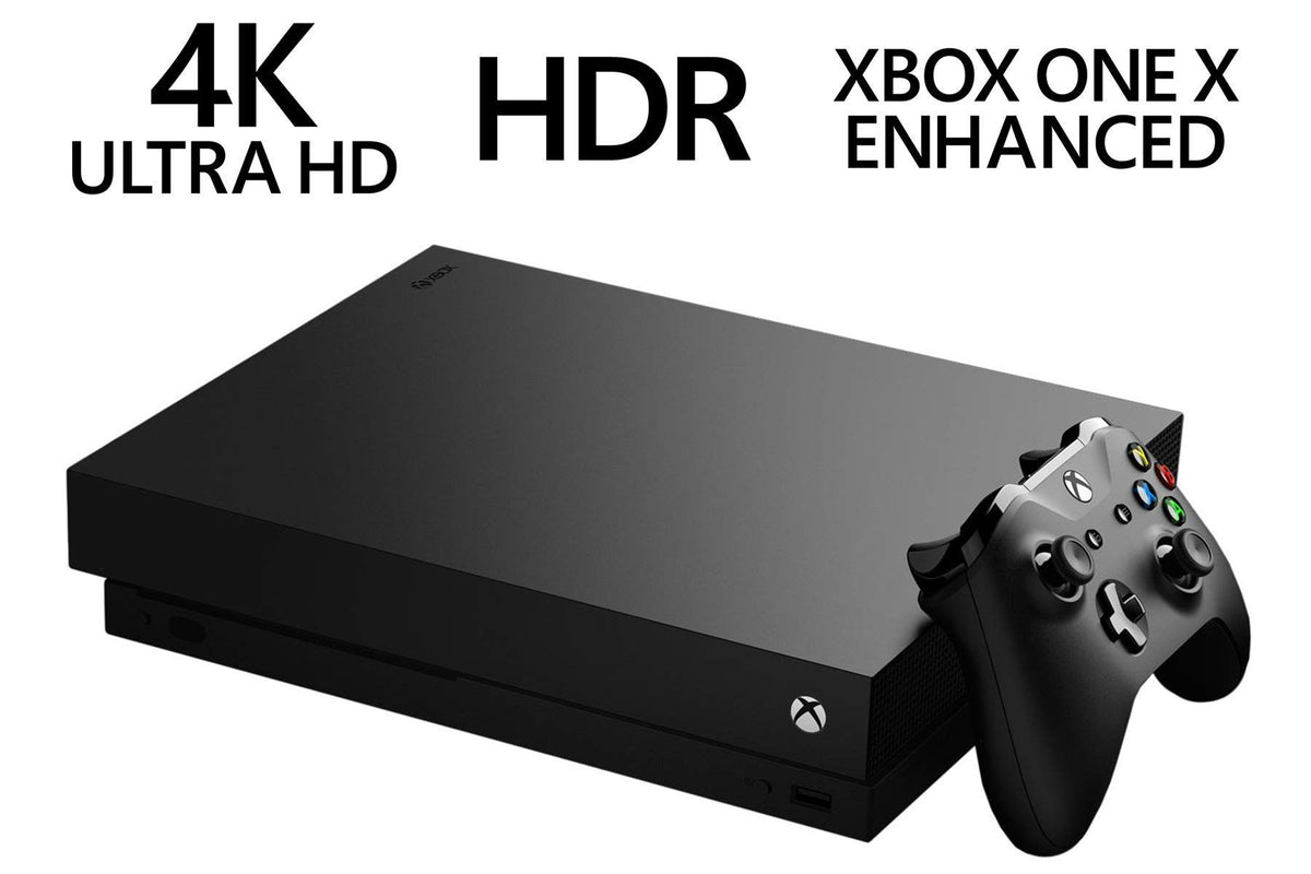 Xbox One X 1TB Gaming Console with Wireless Controller Black U78911