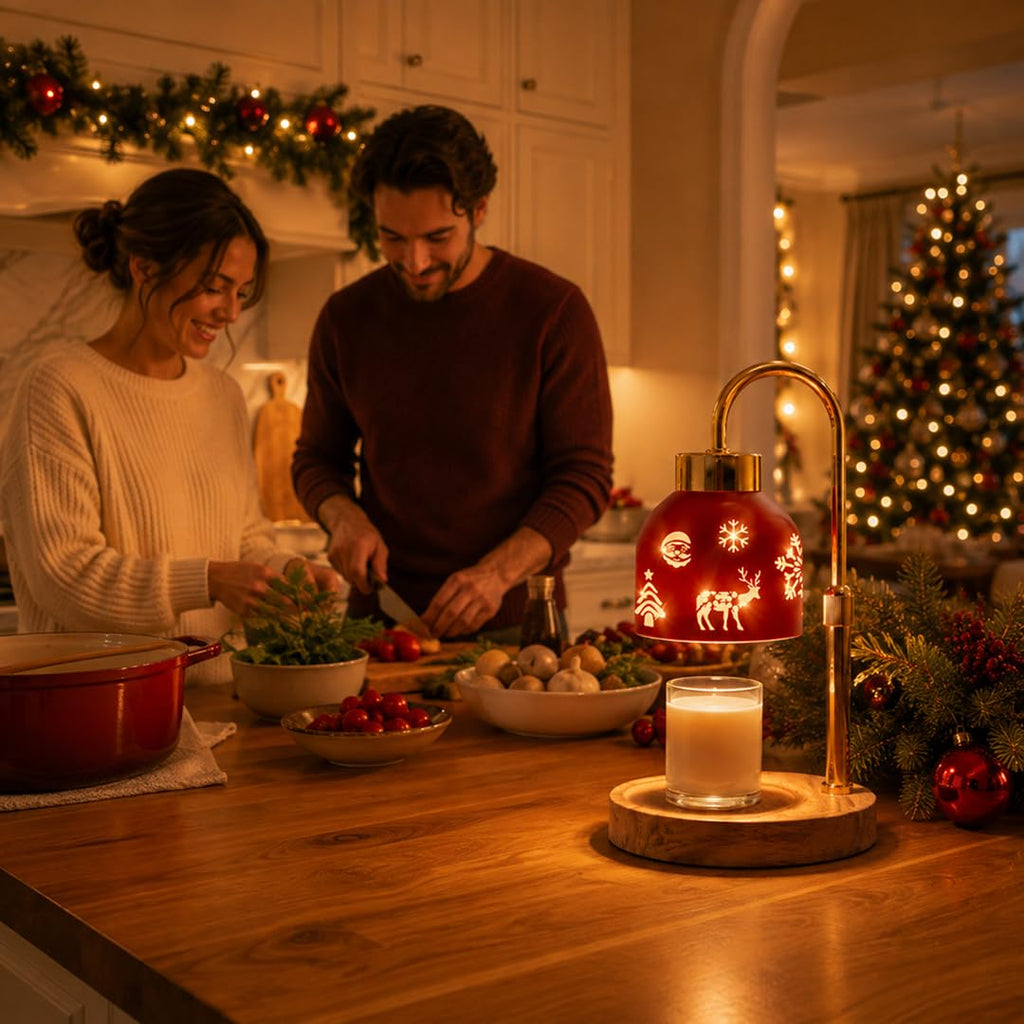 Candle Warmer Lamp with Timer, Dimmable, Adjustable Height U2332