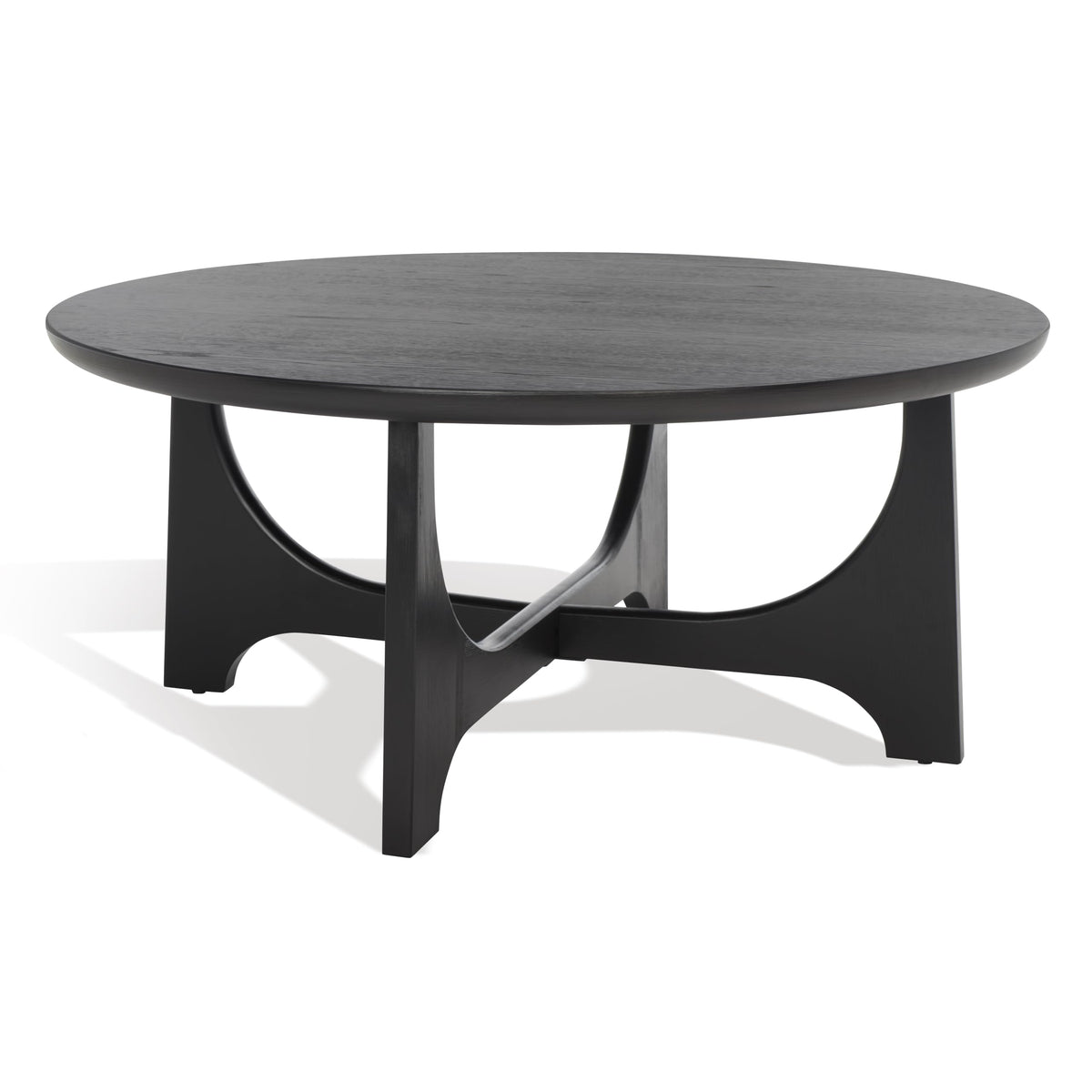 Black Wood Coffee Table J163697