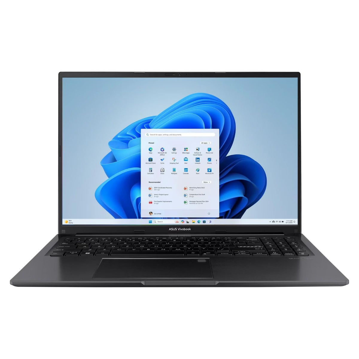 16" Intel Core i7 16GB RAM 512GB SSD Laptop N11657