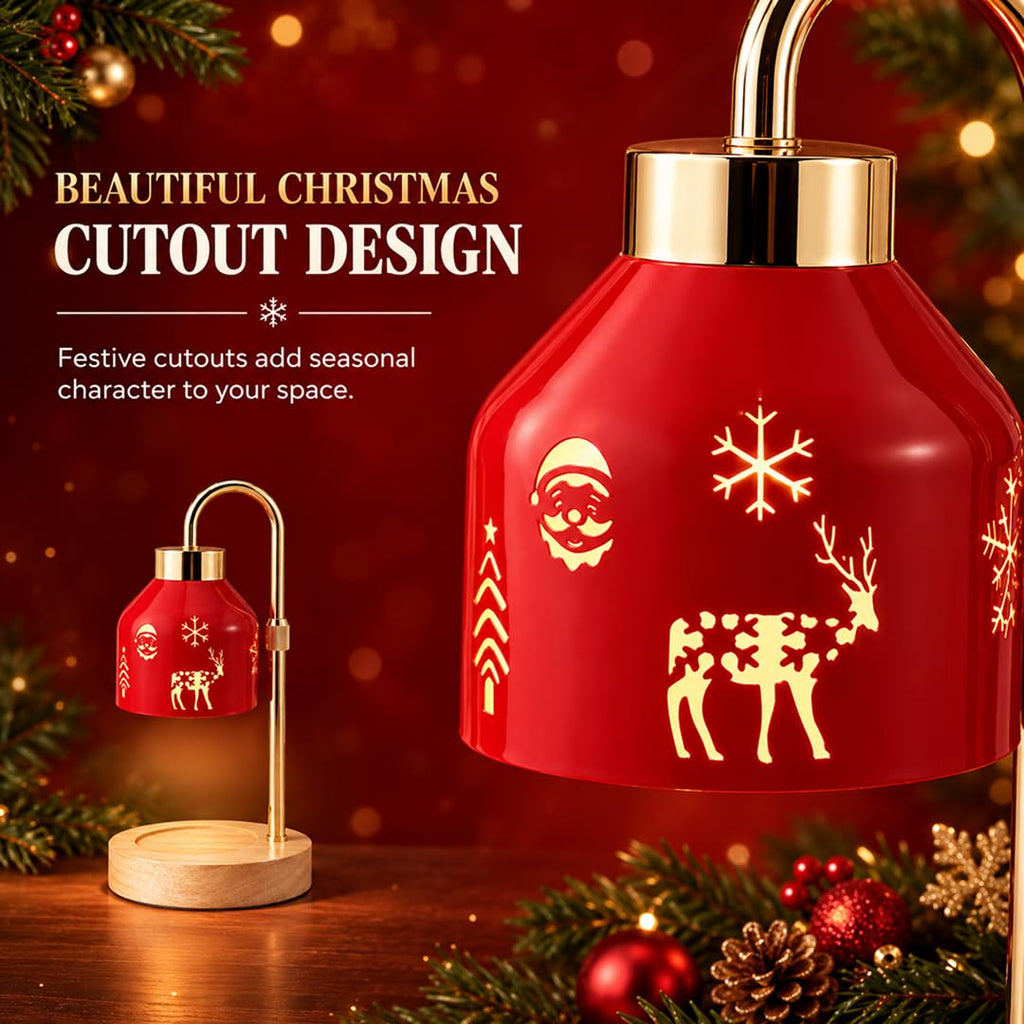 Candle Warmer Lamp with Timer, Dimmable, Adjustable Height U2332