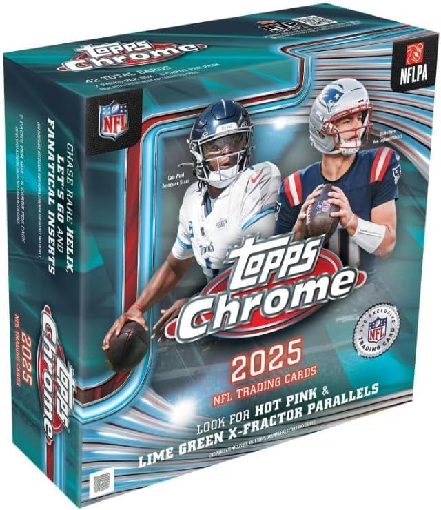 Chrome Football Mega Box 42 Cards J47868
