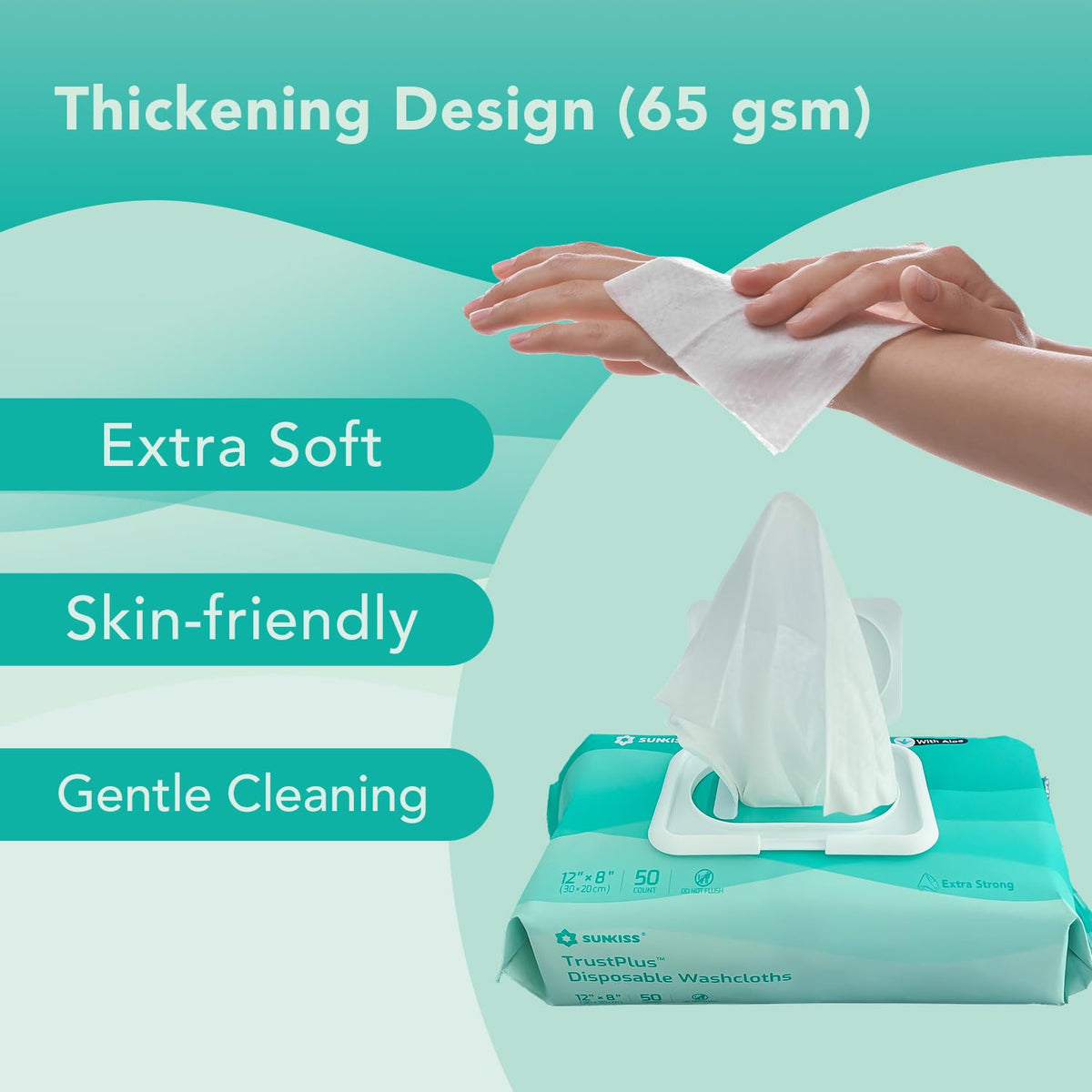 Adult Diapers XSmall 15 Count & Wet Wipes 8" x 12" 200 Count Bundle U319341