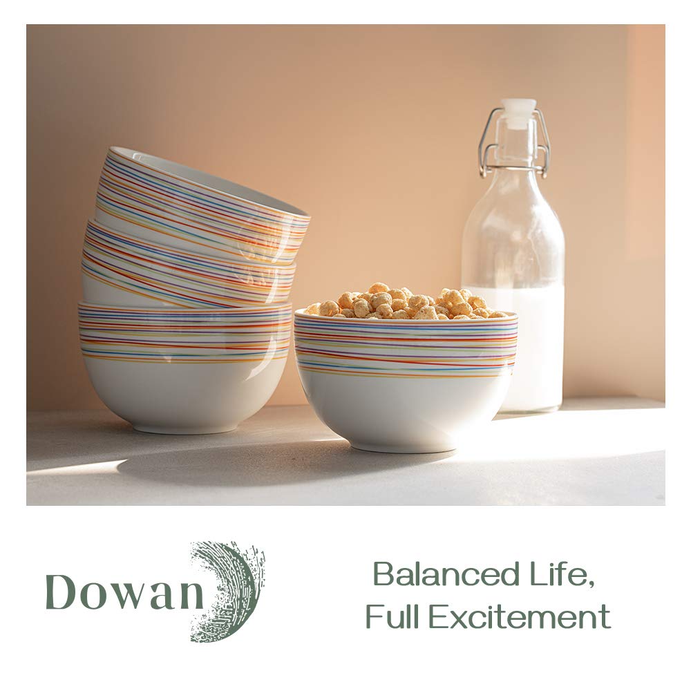 5.8" 30 Ounces Ceramic Bowls Set of 4 K7351