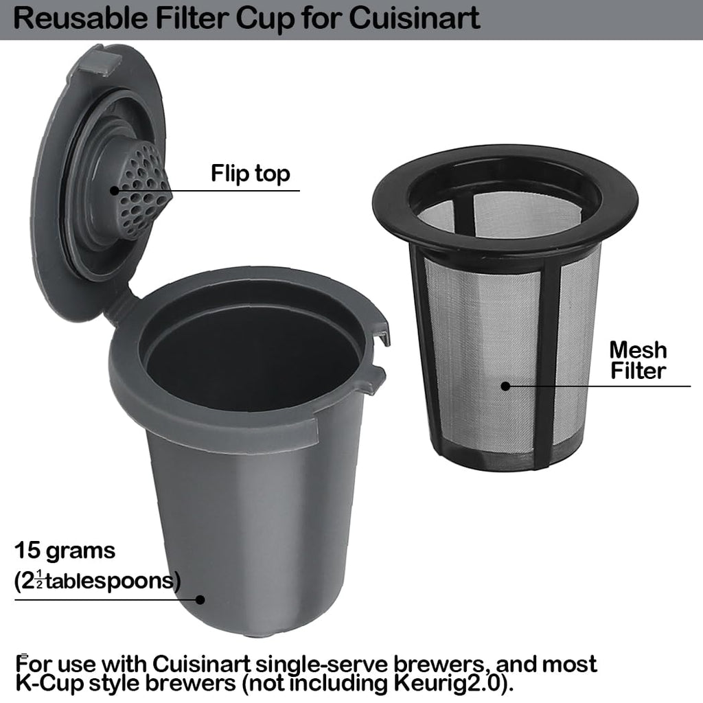 2pcs Reusable Filters Cup E943