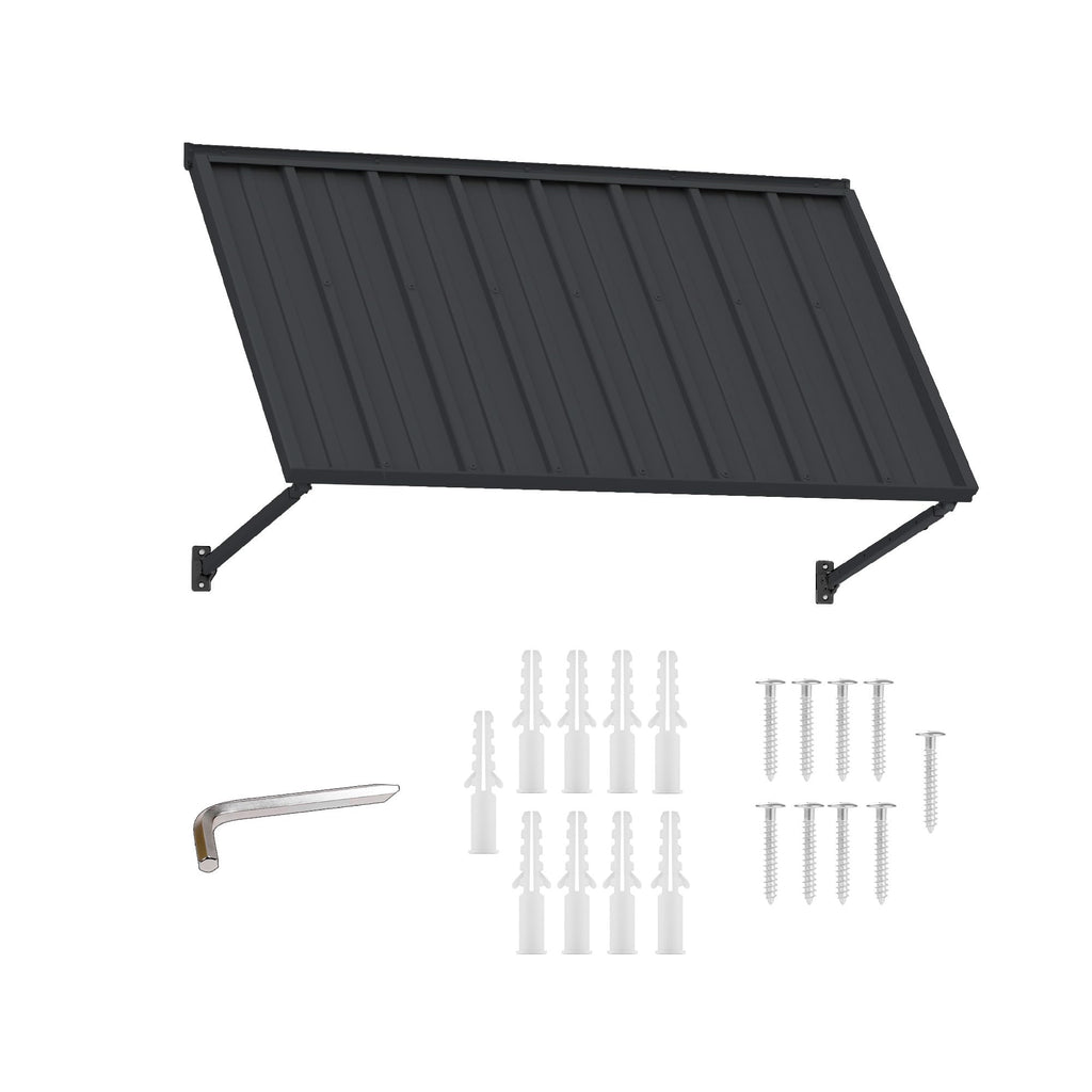 Adjustable Door Window Awning 42"W×32" W40791