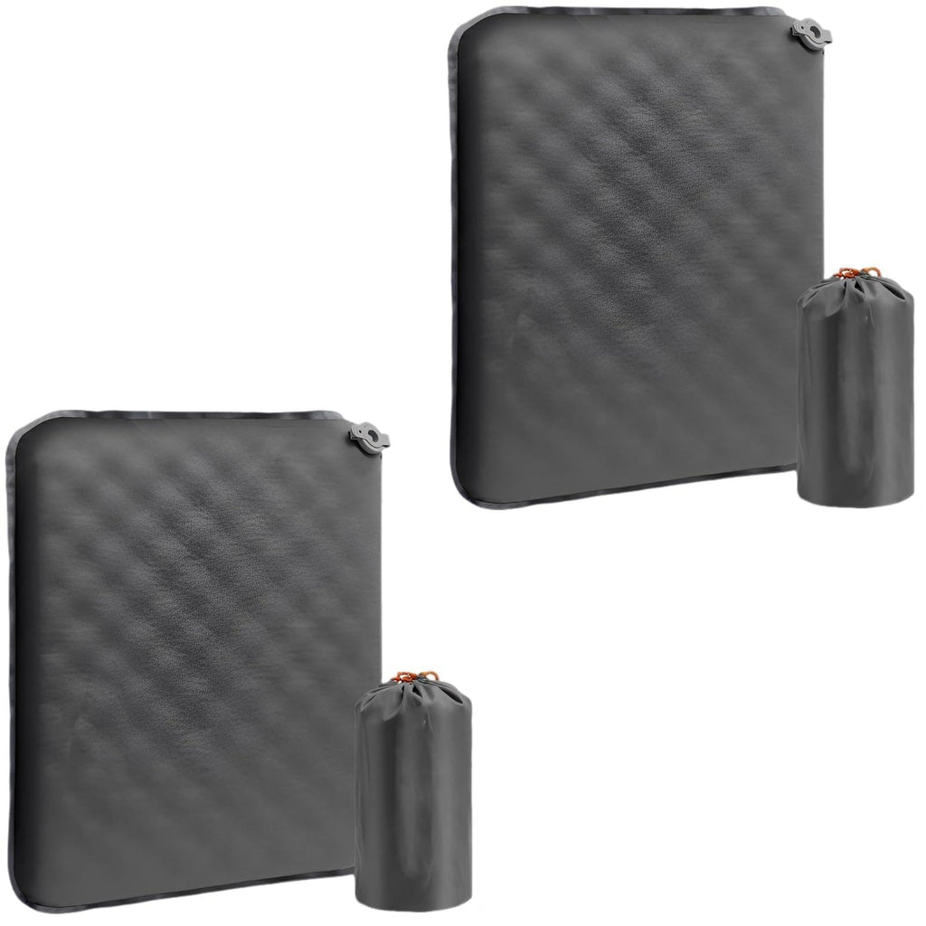 2 Pcs Inflatable Seat Cushion Lightweight Nylon TPU L8568
