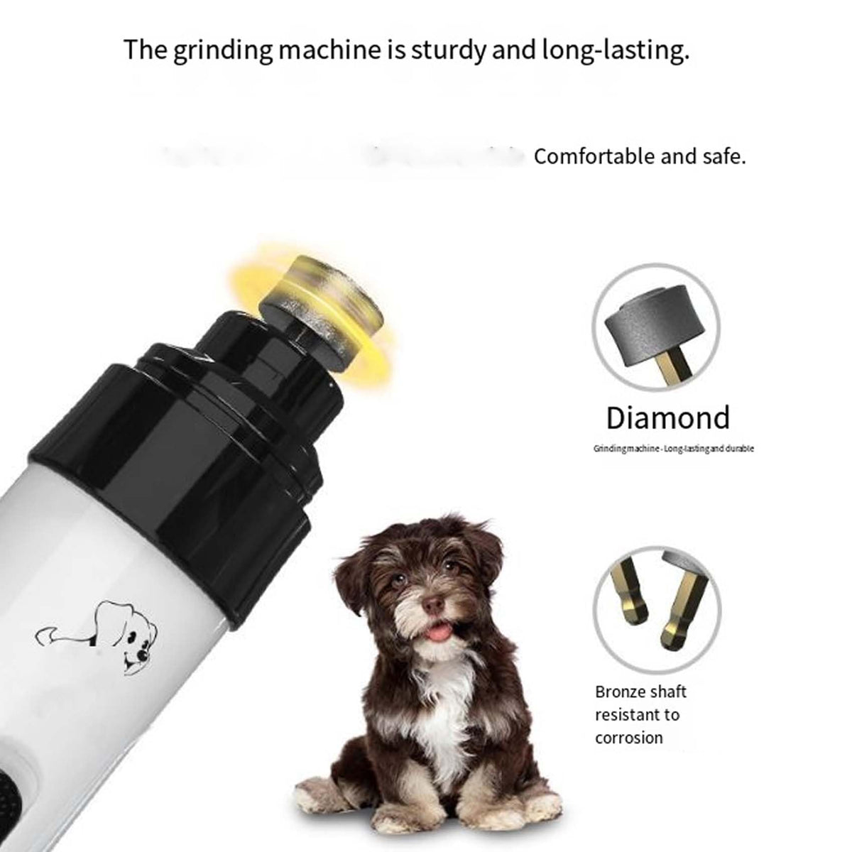 Electric Dog Nail Trimmers 2PCS L47848
