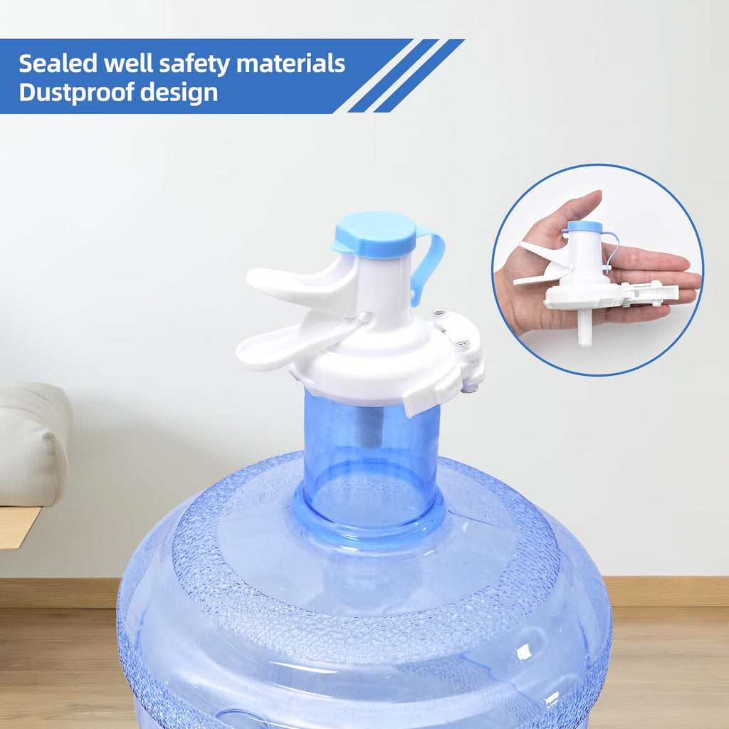 5 Gallon Collapsible Water Jug Holder and 2 Dispenser Valves L664860