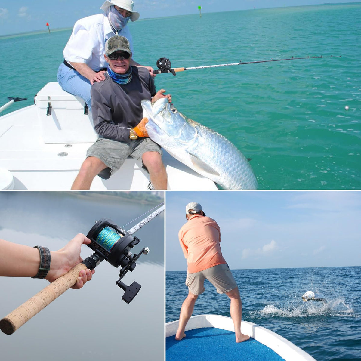 Carbon Glass Composite Fishing Rod with Stainless Steel Line Guides B130