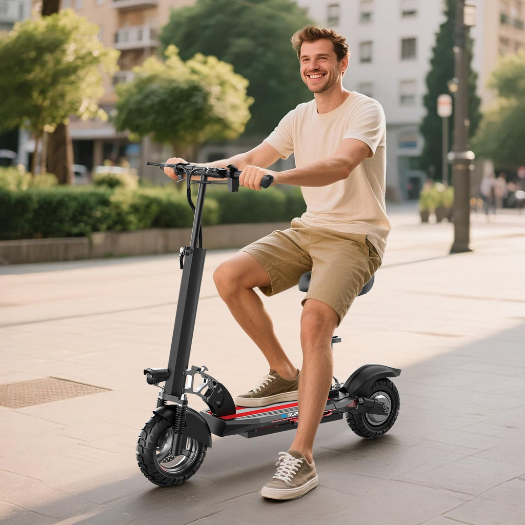 800W 45 Mile Range 25 Mph Foldable Electric Scooter with Seat Z785