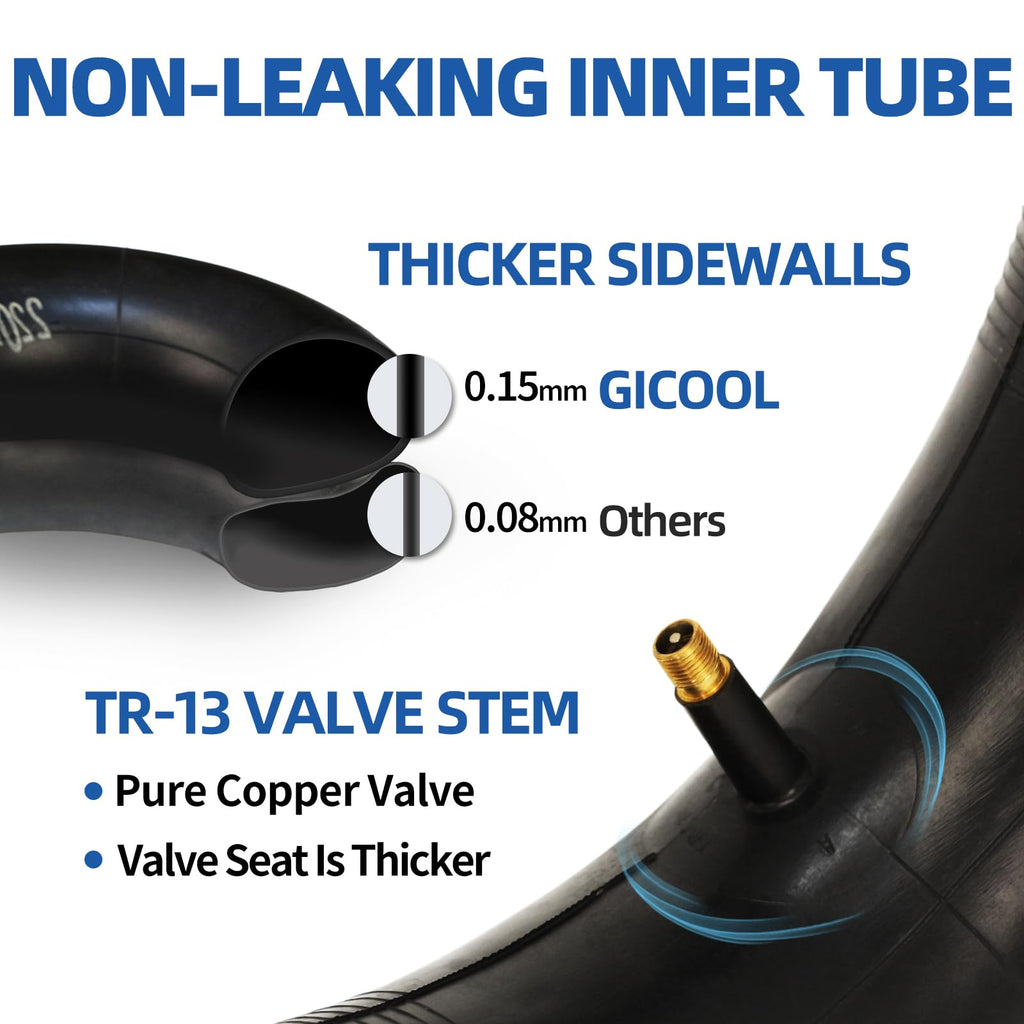 15x6.00-6 Tire and Inner Tube Set, 2 Pack T79827