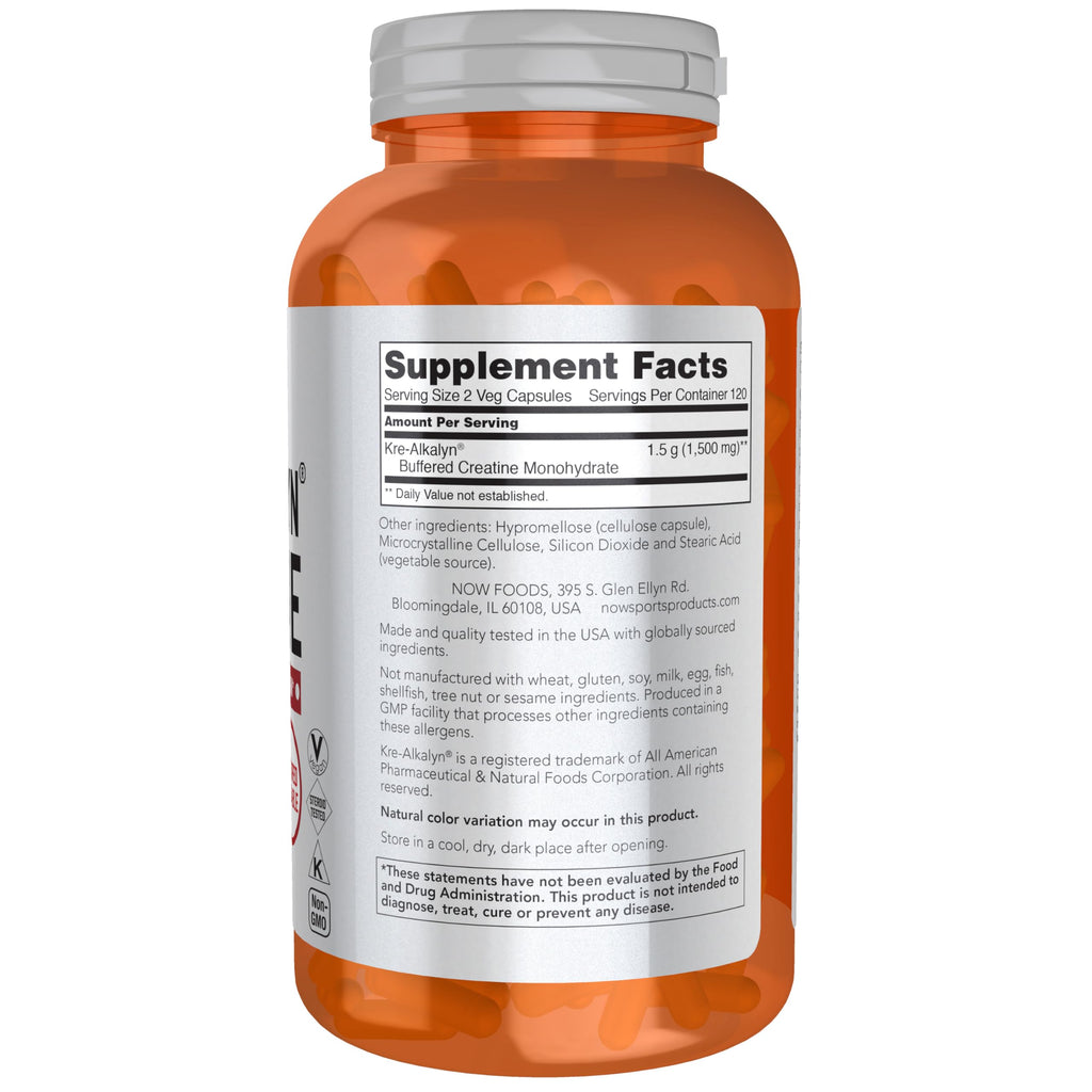 Buffered Creatine 750 mg 240 Caps S710770